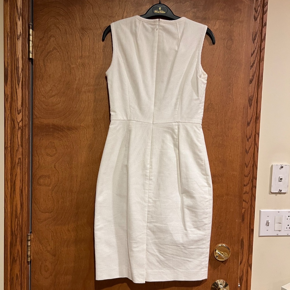 Brooks Brothers women's white sheath dress - Picture 5 of 10